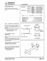 Предварительный просмотр 302 страницы Honda 1978 CB400A Shop Manual