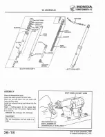 Предварительный просмотр 303 страницы Honda 1978 CB400A Shop Manual