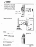 Предварительный просмотр 304 страницы Honda 1978 CB400A Shop Manual