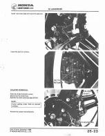 Предварительный просмотр 308 страницы Honda 1978 CB400A Shop Manual