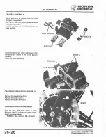 Предварительный просмотр 311 страницы Honda 1978 CB400A Shop Manual