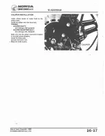 Предварительный просмотр 312 страницы Honda 1978 CB400A Shop Manual