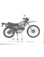 Предварительный просмотр 13 страницы Honda 1978 XL250S Owner'S Manual