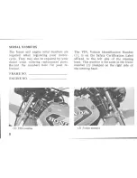 Предварительный просмотр 14 страницы Honda 1978 XL250S Owner'S Manual