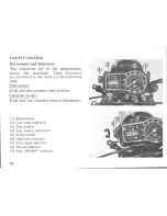 Предварительный просмотр 16 страницы Honda 1978 XL250S Owner'S Manual