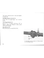 Предварительный просмотр 20 страницы Honda 1978 XL250S Owner'S Manual