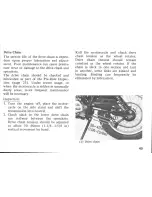 Предварительный просмотр 55 страницы Honda 1978 XL250S Owner'S Manual