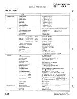 Предварительный просмотр 6 страницы Honda 1979 CBX Shop Manual