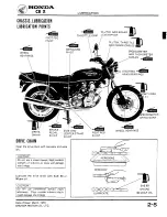 Предварительный просмотр 23 страницы Honda 1979 CBX Shop Manual