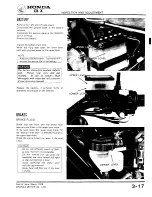 Предварительный просмотр 41 страницы Honda 1979 CBX Shop Manual