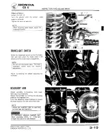 Предварительный просмотр 43 страницы Honda 1979 CBX Shop Manual