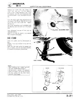 Предварительный просмотр 45 страницы Honda 1979 CBX Shop Manual