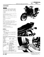 Предварительный просмотр 46 страницы Honda 1979 CBX Shop Manual