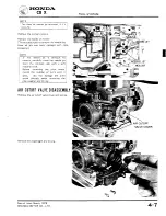 Предварительный просмотр 55 страницы Honda 1979 CBX Shop Manual