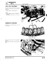 Предварительный просмотр 57 страницы Honda 1979 CBX Shop Manual