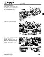 Предварительный просмотр 70 страницы Honda 1979 CBX Shop Manual