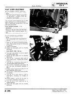 Предварительный просмотр 75 страницы Honda 1979 CBX Shop Manual