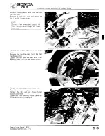 Предварительный просмотр 80 страницы Honda 1979 CBX Shop Manual