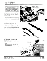 Предварительный просмотр 99 страницы Honda 1979 CBX Shop Manual