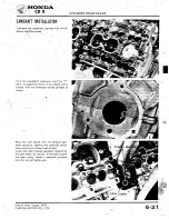 Предварительный просмотр 105 страницы Honda 1979 CBX Shop Manual