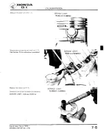 Предварительный просмотр 115 страницы Honda 1979 CBX Shop Manual