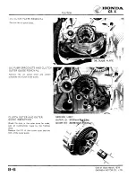 Предварительный просмотр 126 страницы Honda 1979 CBX Shop Manual