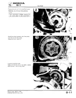 Предварительный просмотр 131 страницы Honda 1979 CBX Shop Manual