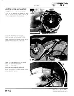 Предварительный просмотр 132 страницы Honda 1979 CBX Shop Manual