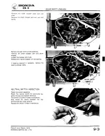 Предварительный просмотр 137 страницы Honda 1979 CBX Shop Manual