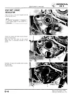 Предварительный просмотр 138 страницы Honda 1979 CBX Shop Manual