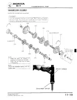 Предварительный просмотр 161 страницы Honda 1979 CBX Shop Manual