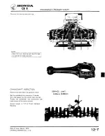 Предварительный просмотр 171 страницы Honda 1979 CBX Shop Manual