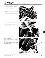 Предварительный просмотр 173 страницы Honda 1979 CBX Shop Manual