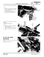 Предварительный просмотр 178 страницы Honda 1979 CBX Shop Manual