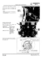 Предварительный просмотр 188 страницы Honda 1979 CBX Shop Manual