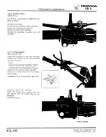 Предварительный просмотр 194 страницы Honda 1979 CBX Shop Manual