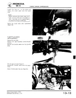 Предварительный просмотр 197 страницы Honda 1979 CBX Shop Manual