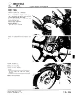 Предварительный просмотр 203 страницы Honda 1979 CBX Shop Manual