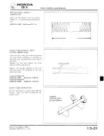 Предварительный просмотр 205 страницы Honda 1979 CBX Shop Manual