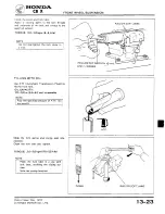 Предварительный просмотр 207 страницы Honda 1979 CBX Shop Manual