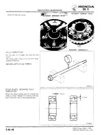 Предварительный просмотр 218 страницы Honda 1979 CBX Shop Manual