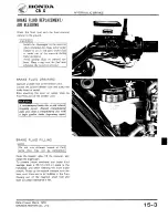 Предварительный просмотр 229 страницы Honda 1979 CBX Shop Manual