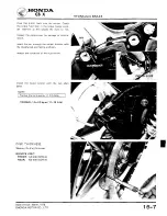 Предварительный просмотр 233 страницы Honda 1979 CBX Shop Manual