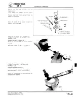 Предварительный просмотр 235 страницы Honda 1979 CBX Shop Manual