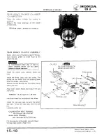 Предварительный просмотр 244 страницы Honda 1979 CBX Shop Manual