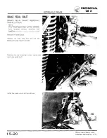 Предварительный просмотр 246 страницы Honda 1979 CBX Shop Manual