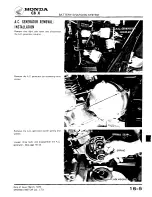 Предварительный просмотр 253 страницы Honda 1979 CBX Shop Manual