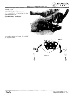 Предварительный просмотр 254 страницы Honda 1979 CBX Shop Manual