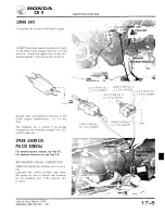 Предварительный просмотр 265 страницы Honda 1979 CBX Shop Manual