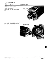 Предварительный просмотр 271 страницы Honda 1979 CBX Shop Manual